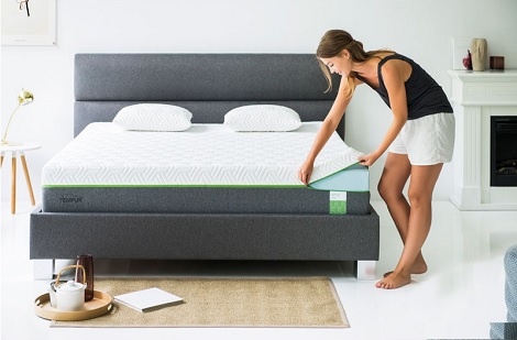 Tempur matras Hybrid Elite 25 cm. opbouw lagen, micro pocket, tijk wasbaar